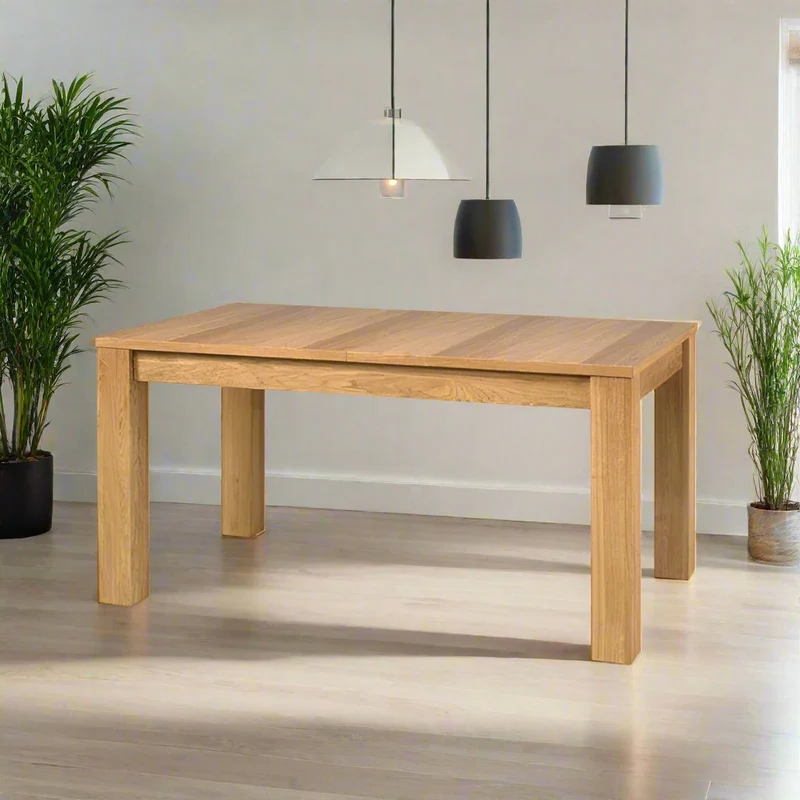 Table à manger à rallonges en chêne VELVET 40 | LoftStory
