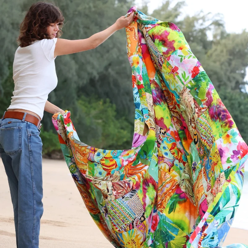 Plaid Patchwork Maxi Mix