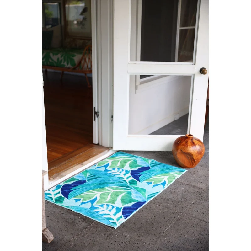 Tapis 3'9" x 2'6" - Geai bleu