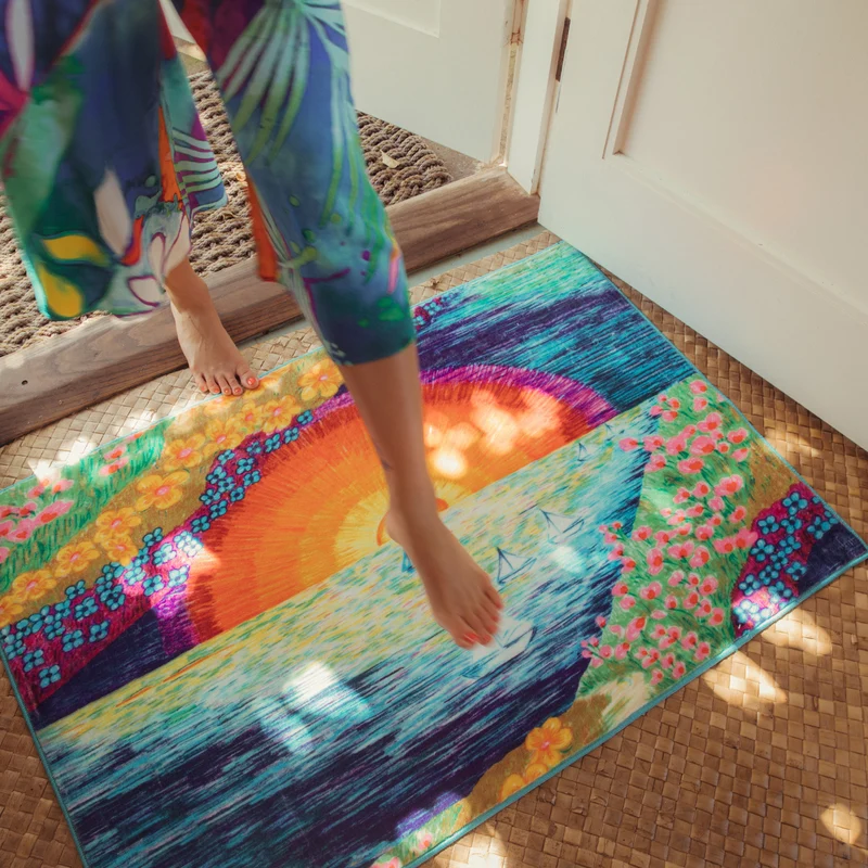 Tapis 3'9" x 2'6" - Sunset Sail