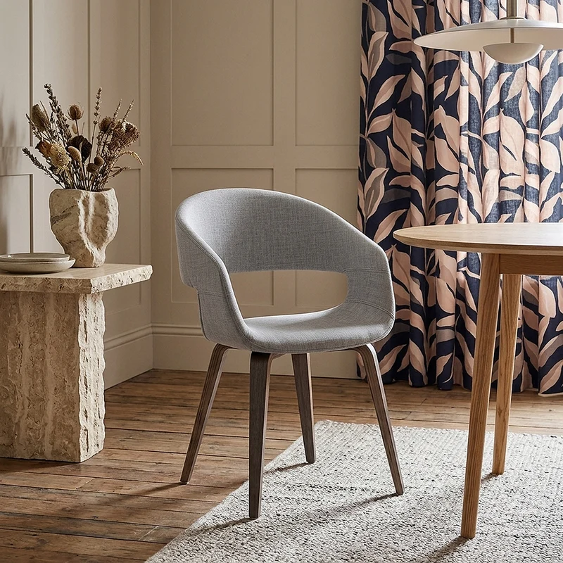 Chaise Tissu - Marcus Gris Clair