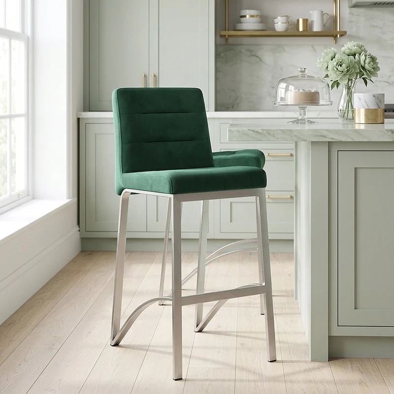 Tabouret Velours - Stella Vert