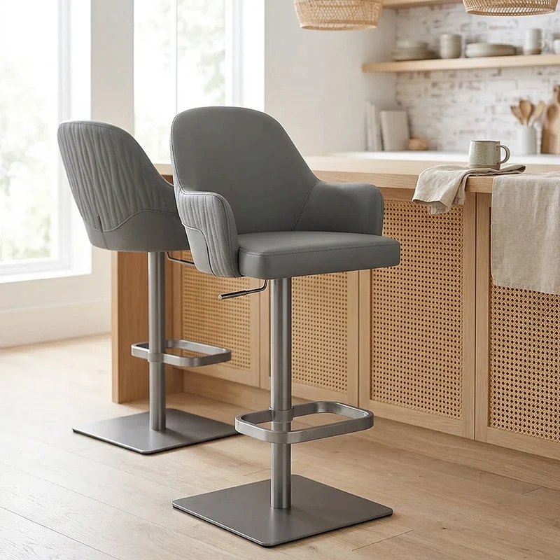 Tabouret Graphite - Antonia Gris Foncé