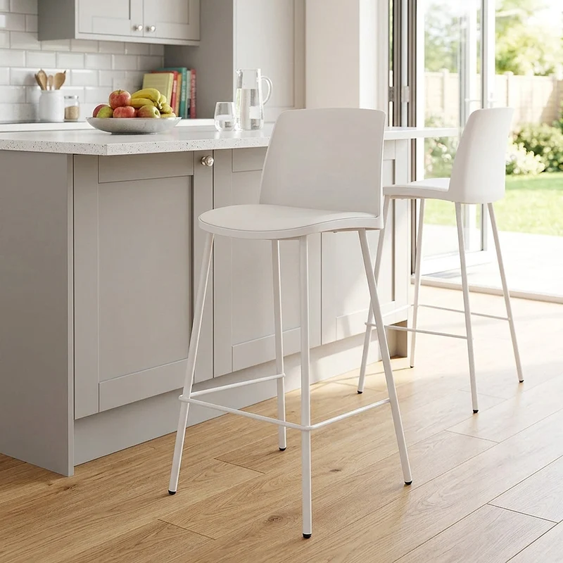 Tabouret de Bar - Cosmo Blanc