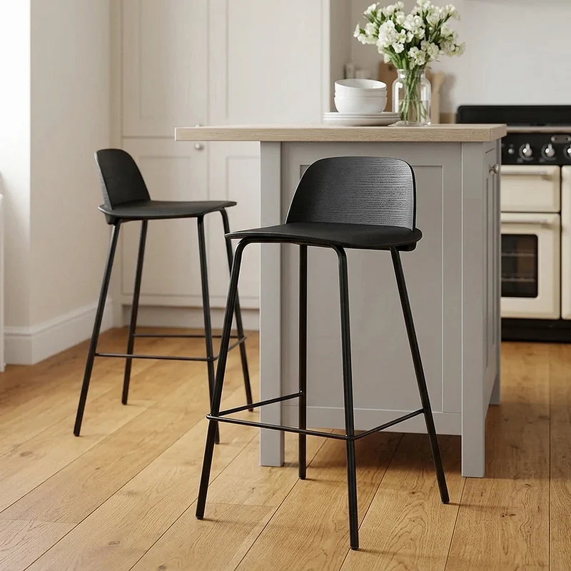 Tabouret de Bar - Pixel Noir