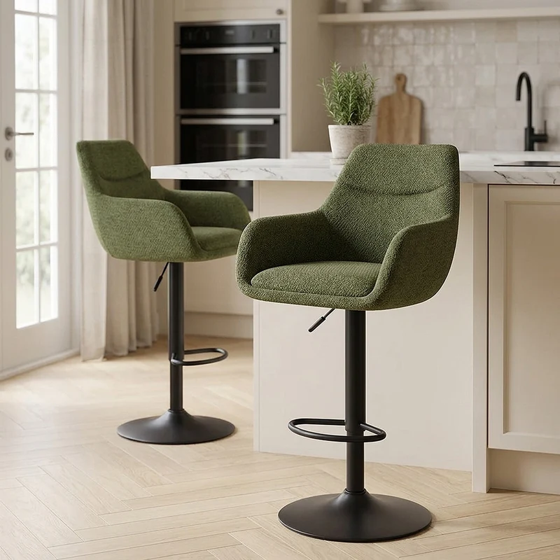 Tabouret Tissu - Matteo Vert