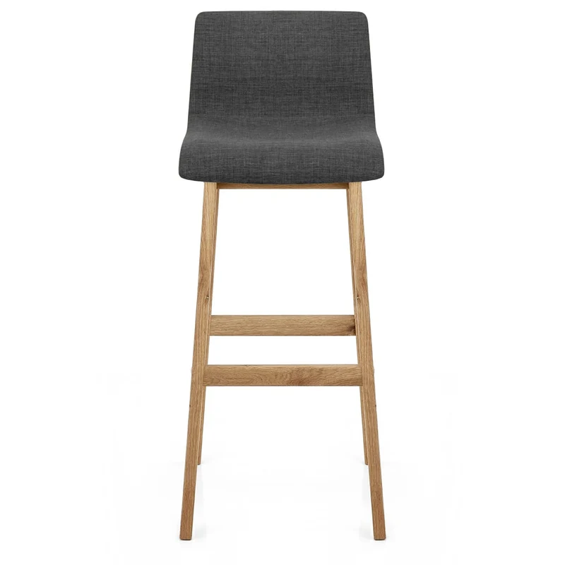 Tabouret de Bar en Tissu - Drift Gris Foncé