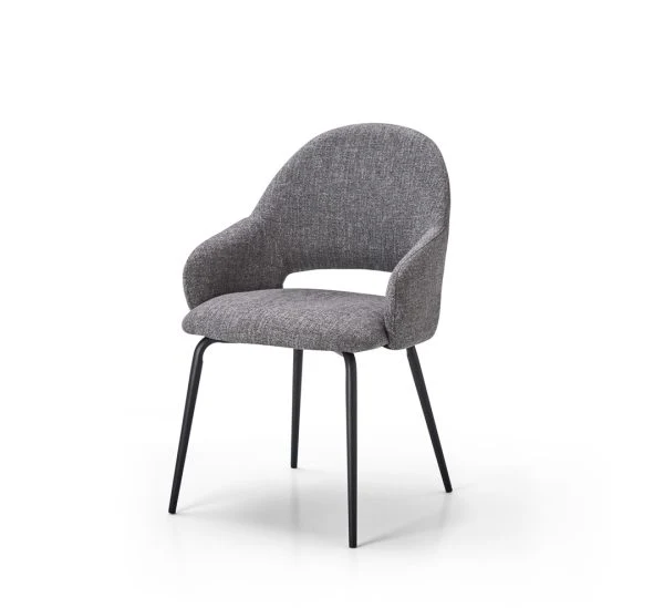 Chaise QUEEN avec accoudoirs