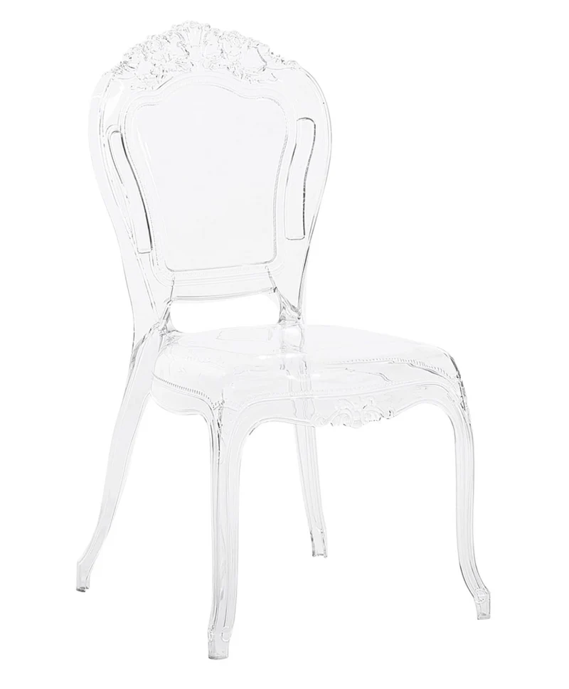 Chaise Médaillon Transparente