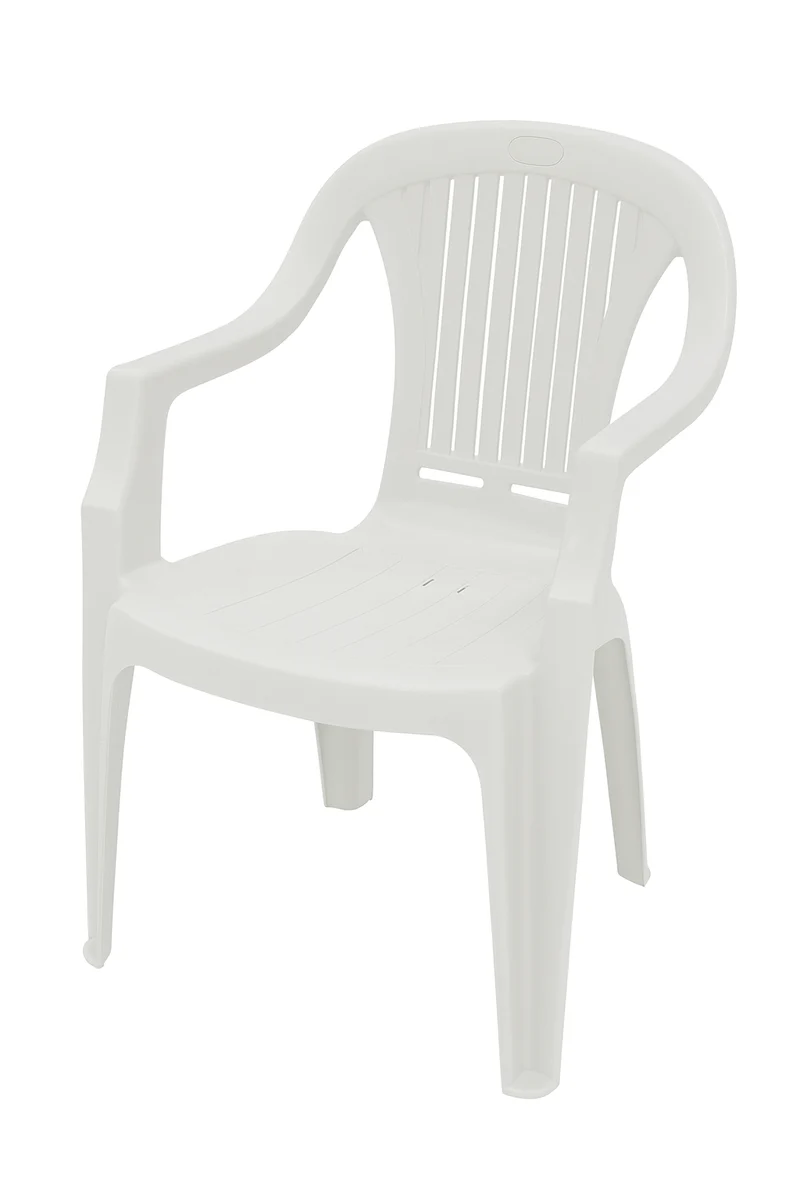 Chaise Miami Plastique avec Accoudoirs