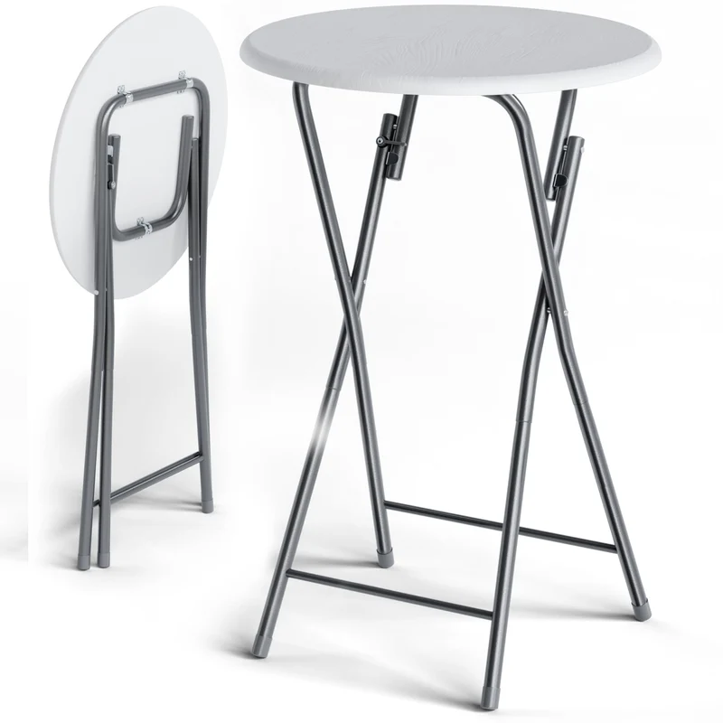Table Mange-Debout Pliante 60cm