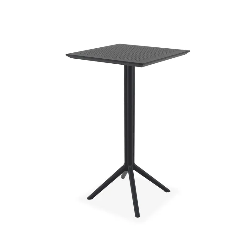 SKY 60x60 BAR - Table en polypropylène rabattable