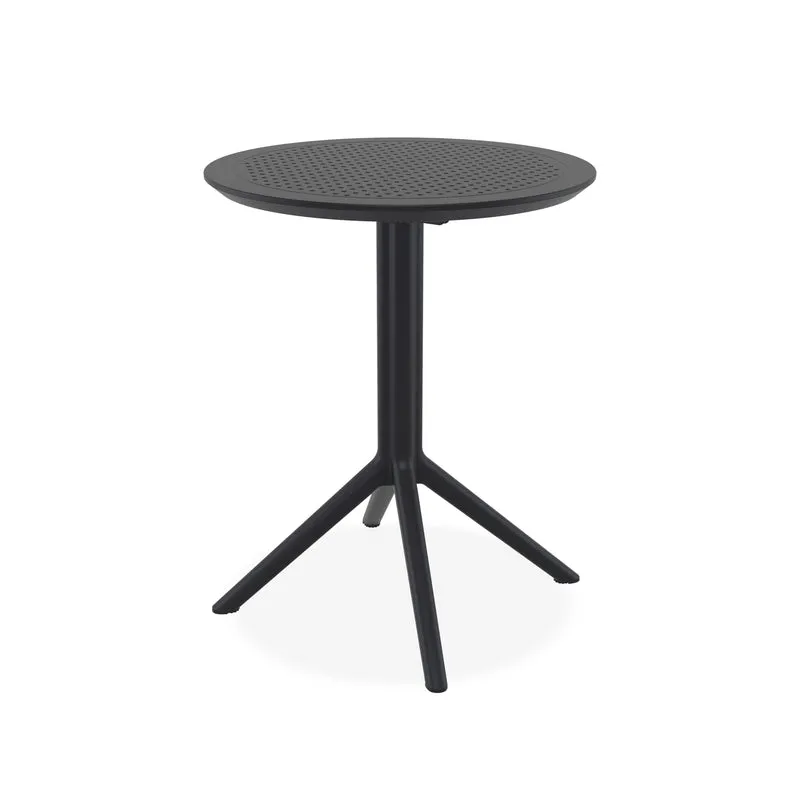 SKY Diamètre 60 - Table en polypropylène rabattable