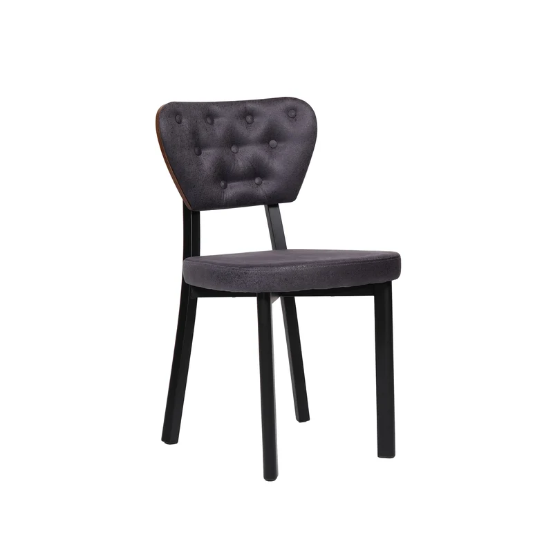 LALE - Chaise bois et tissu
