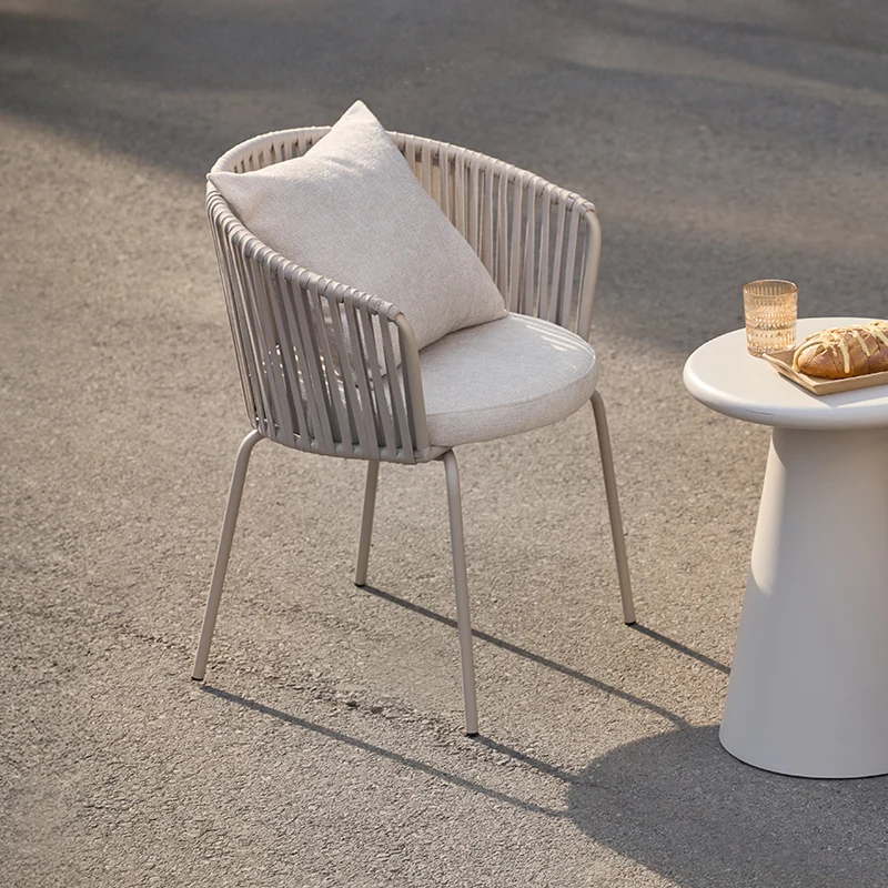 Chaise de salle à manger Louisa [Lot de 1] [Tissu effet lin]