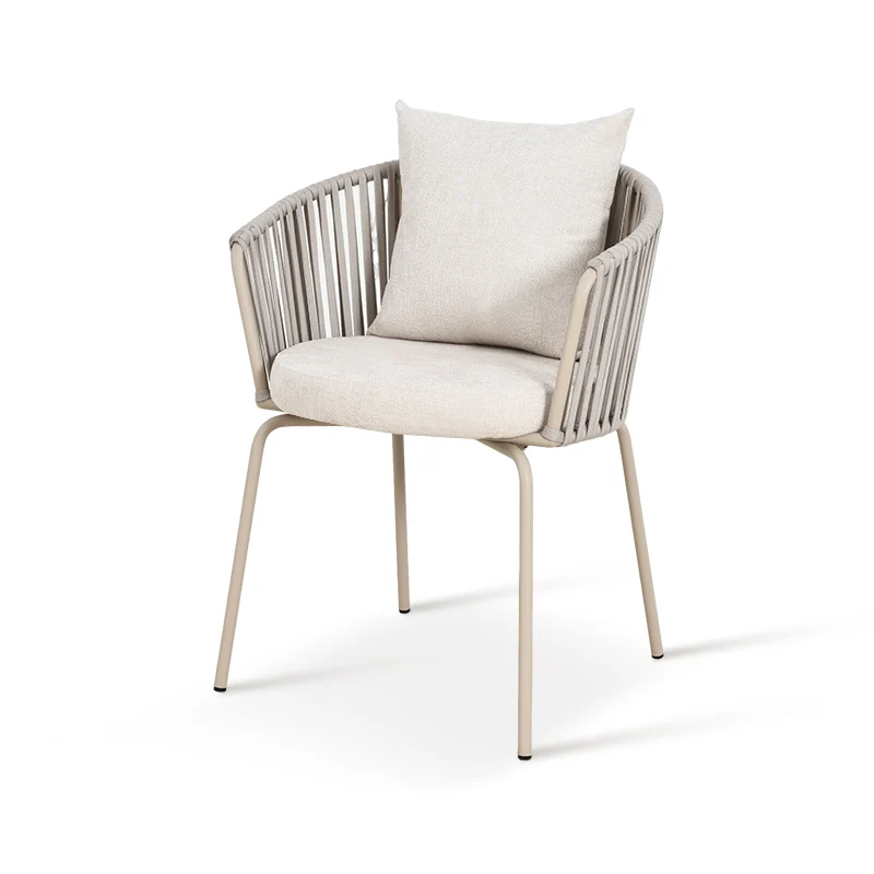 Chaise de salle à manger Louisa [Lot de 1] [Tissu effet lin]