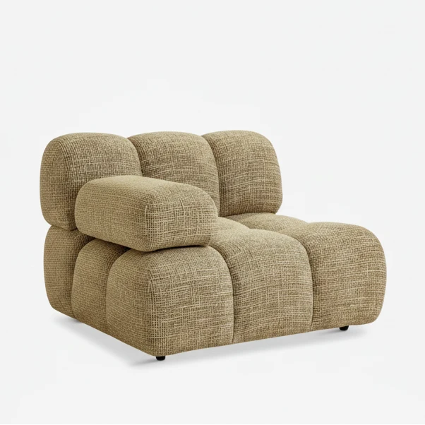 Fauteuil modulable Waffle avec accoudoir interchangeable