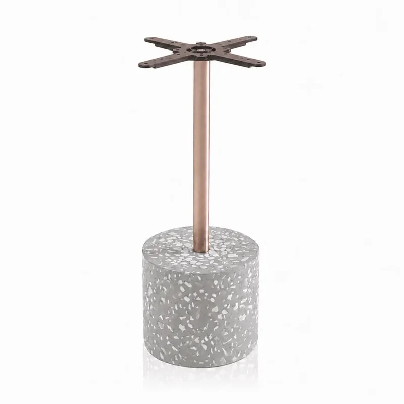 Piètement de table Sienna STONE X croix 73 cm