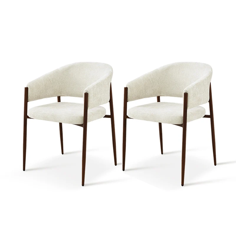 Fauteuil salle à manger Weylyn [Lot de 2] [Chenille]