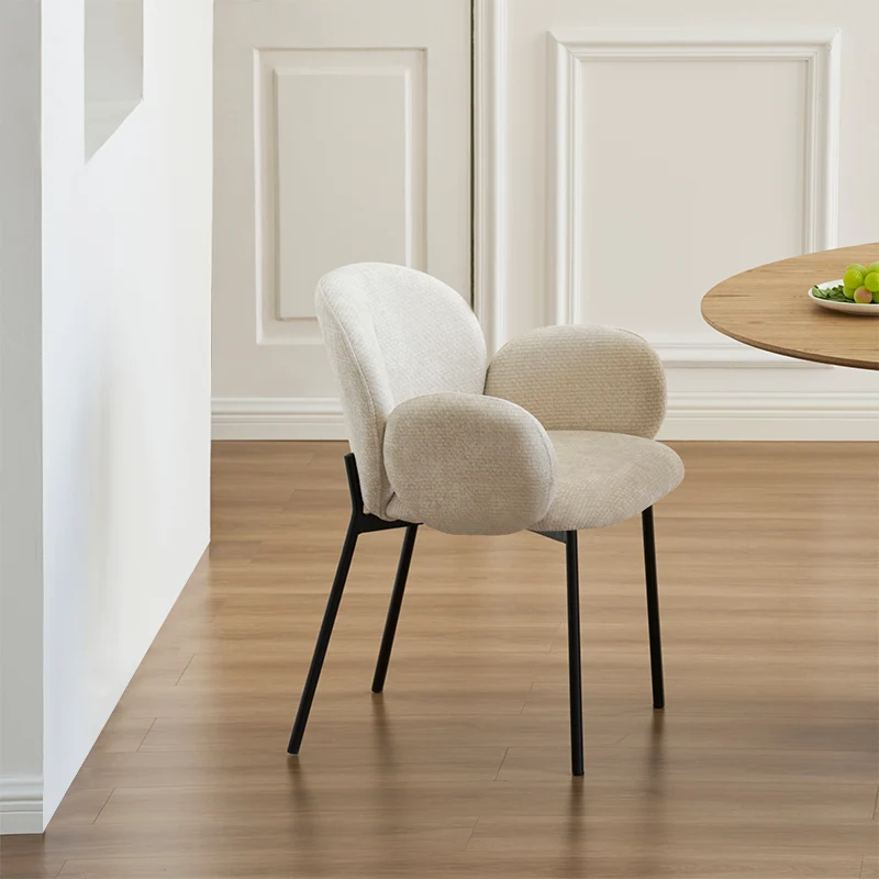 Fauteuil salle à manger Harlow [Lot de 1] [Chenille]