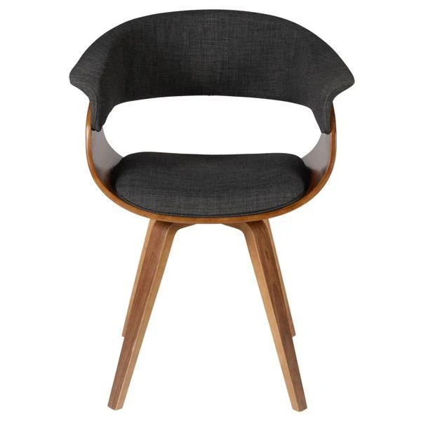 Fauteuil gris foncé