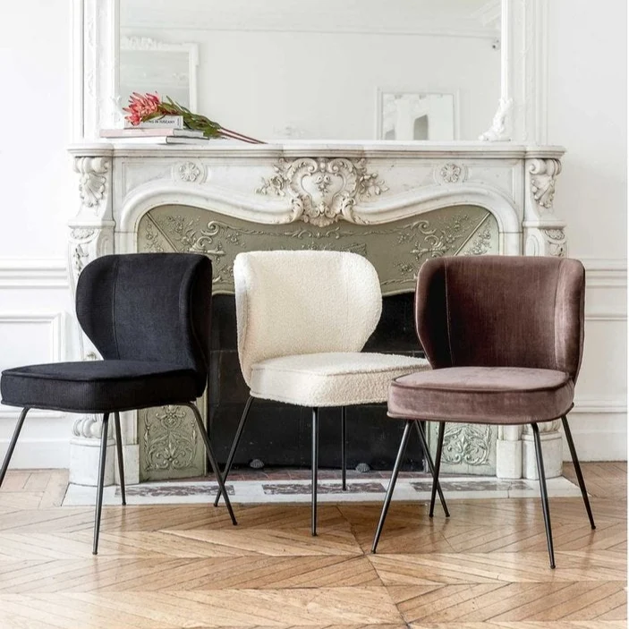 Chaise Wayne bouclette