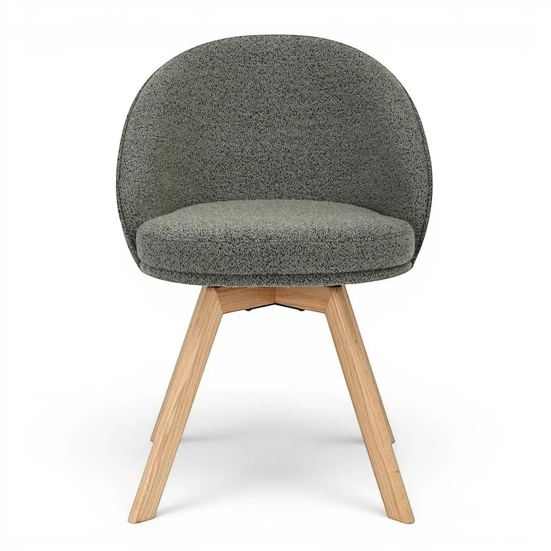 Chaise repas pivotante vert