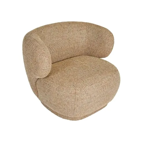 Fauteuil Giulia tweed