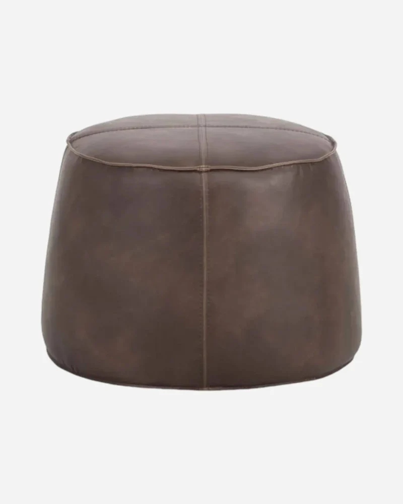 MITCHELLO Ottoman en faux cuir