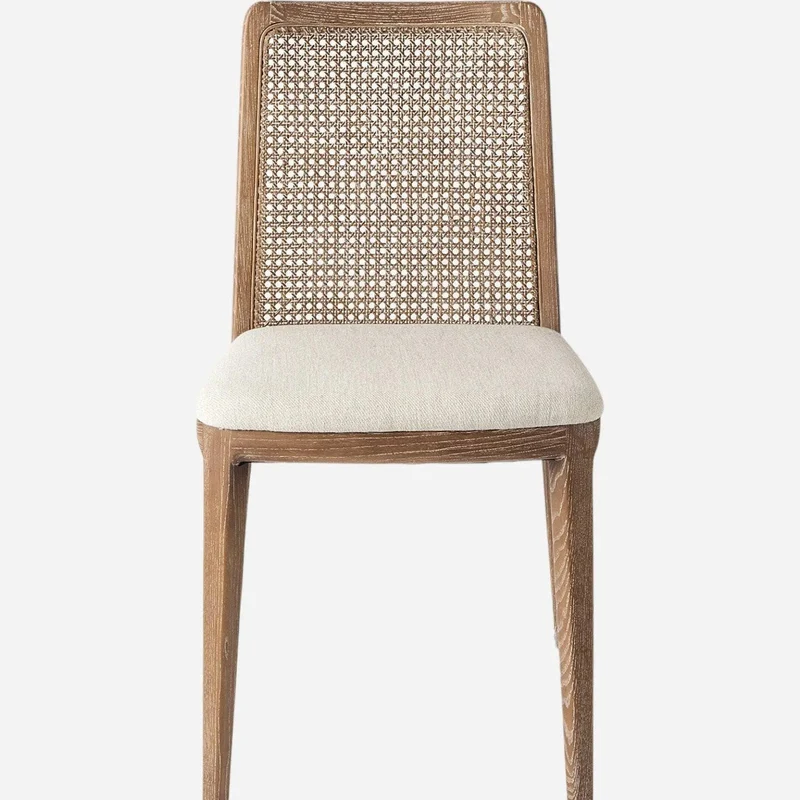 JOLIAN Chaise de salle à manger - Naturel