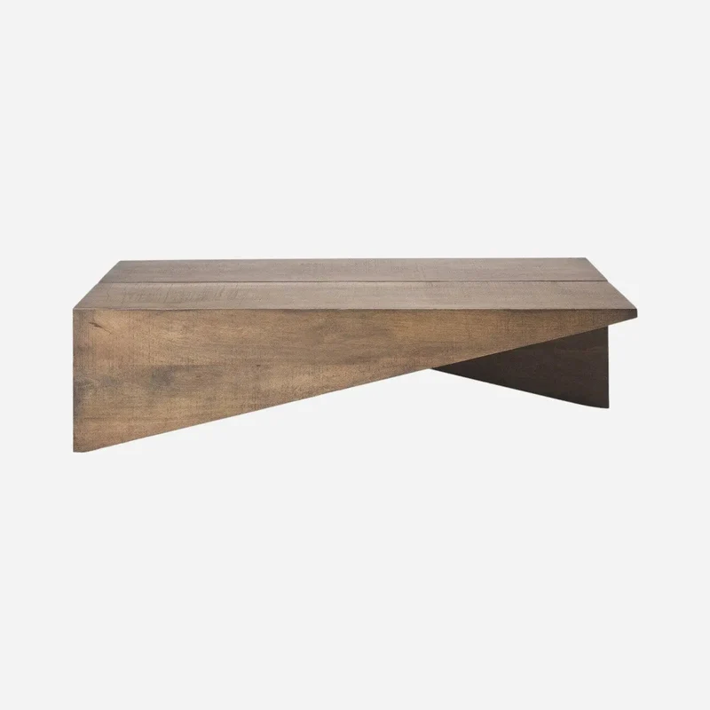 ETHAN Table de salon en bois de manguier