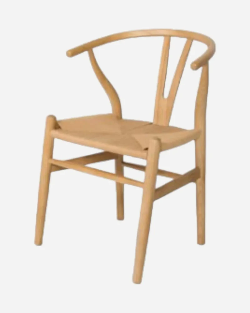 VARAME Chaise de salle à manger - Naturel