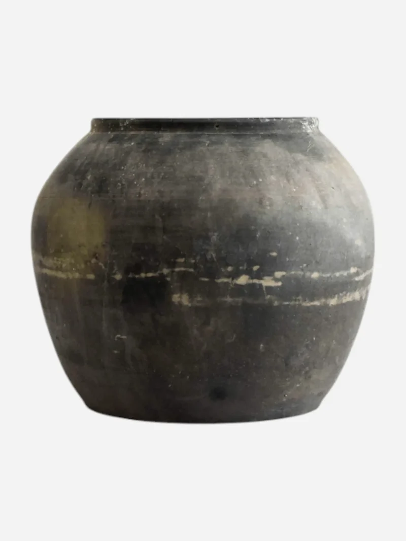 DREY Vase Vintage En Terre Cuite