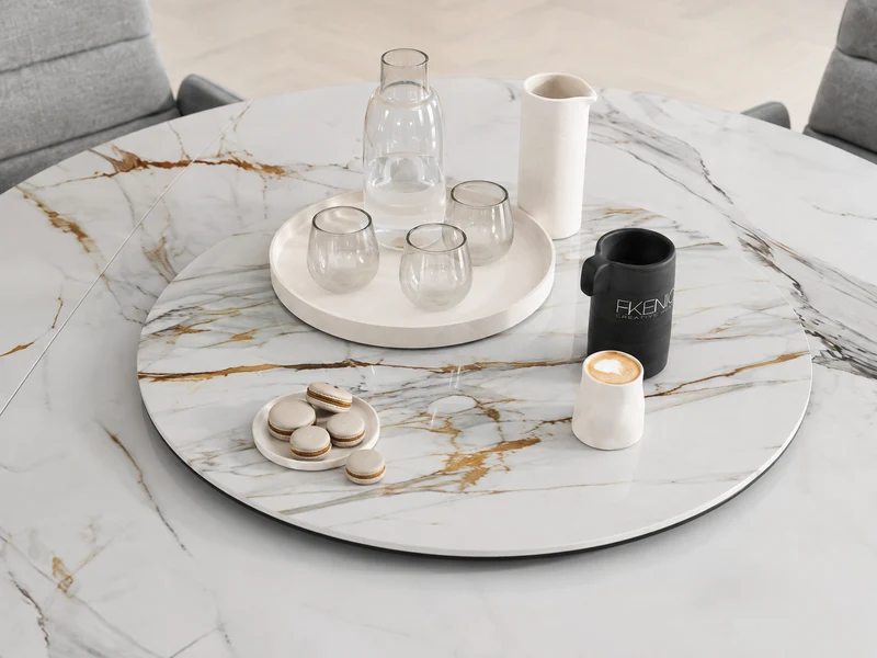 Plateau tournant en céramique - Lazy