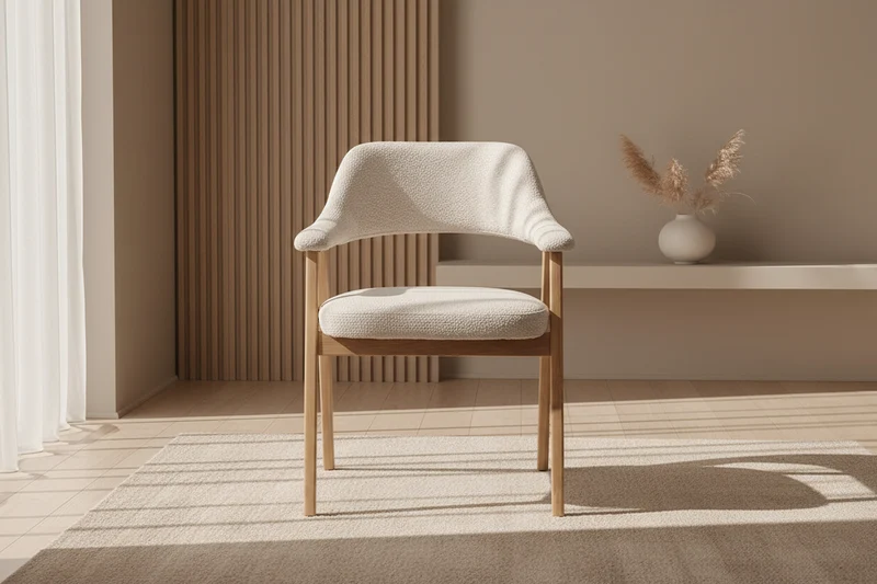 Chaise de salle à manger bois - Corail