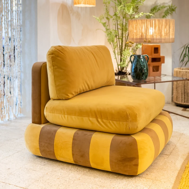 Fauteuil Circus Velours