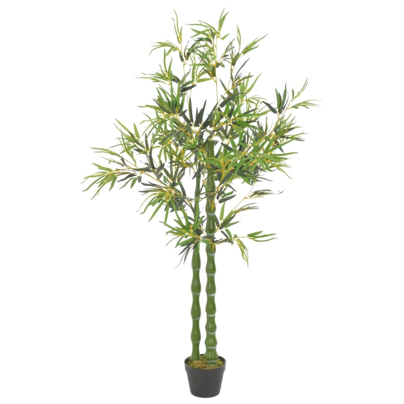 Plante artificielle avec pot Bambou Vert 160 cm décoration intérieur DEC022036