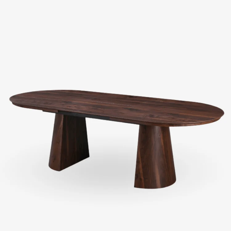 Mesa de comedor ovalada extensible 180-240 cms Nook