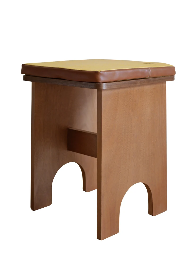 Tabouret en bois Chapel - Au Soleil