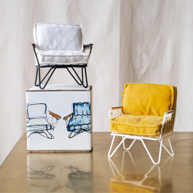 Fauteuil Croisette Miniature - HONORÉ 40 ANS