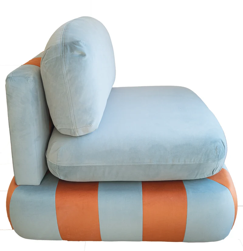 Fauteuil Circus Velours