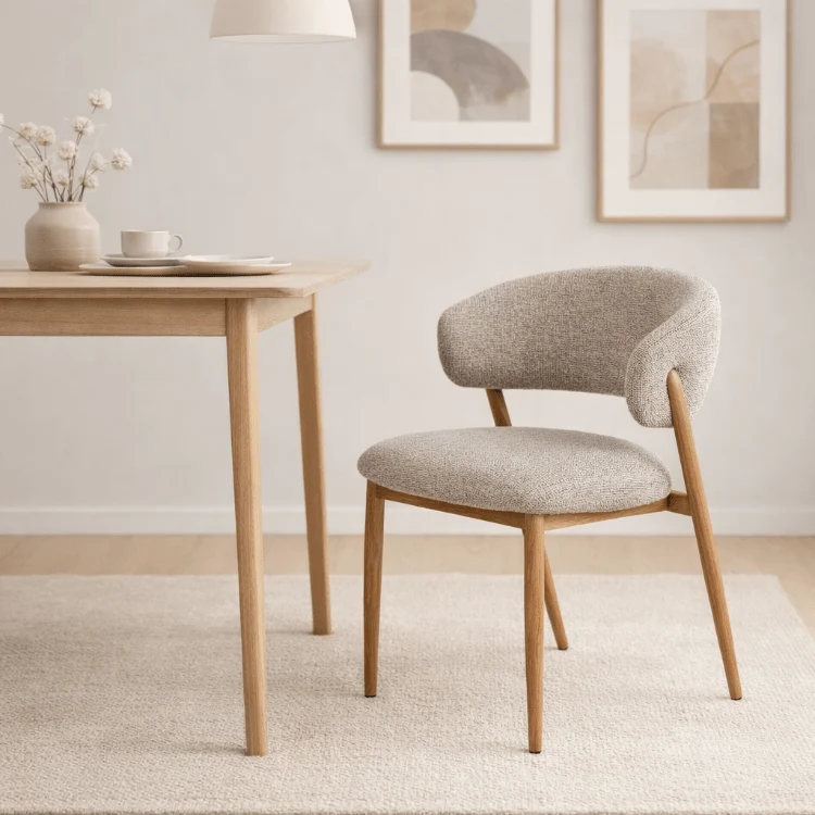 Silla de comedor Nova Nordic Rosewood