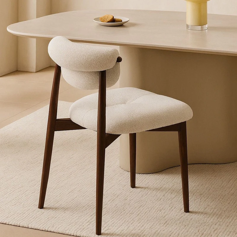 Pack de 2 Sillas de comedor escandinava Lagem