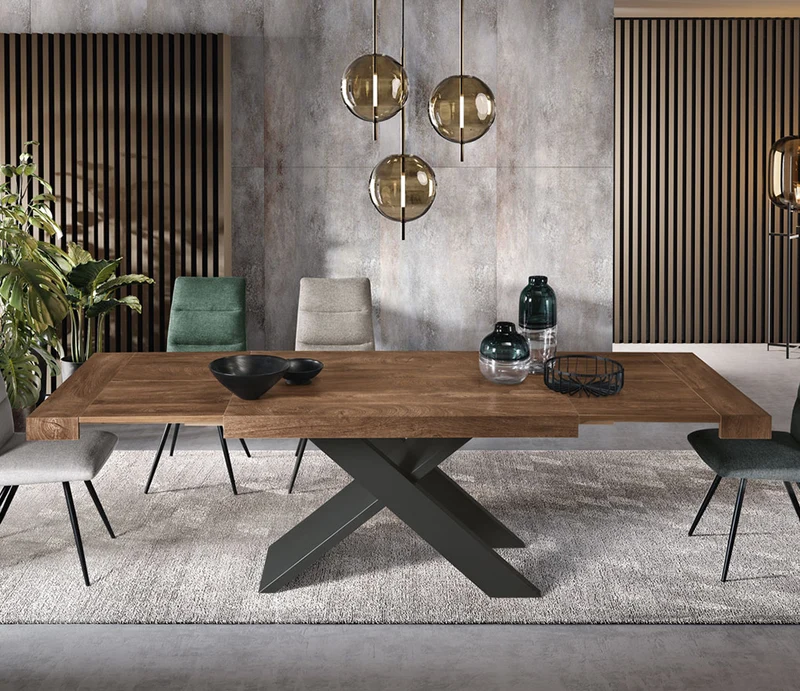 Table à manger en bois extensible - Karm