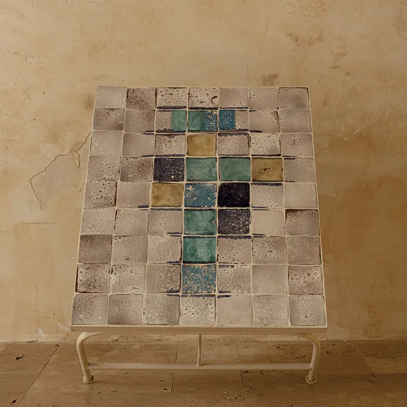 Table basse céramique Dolores - Dessin Abstrait