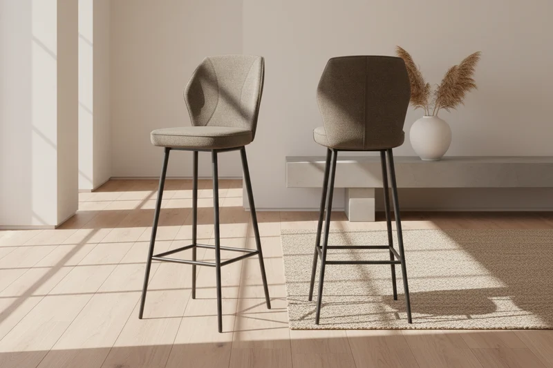 Lot de 2 tabouret de bar pivotant - Varsovie Akante