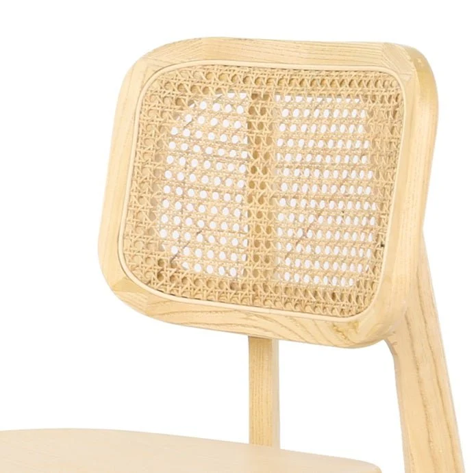 Pack 4 Silla de comedor de madera y chesca Selman natural new