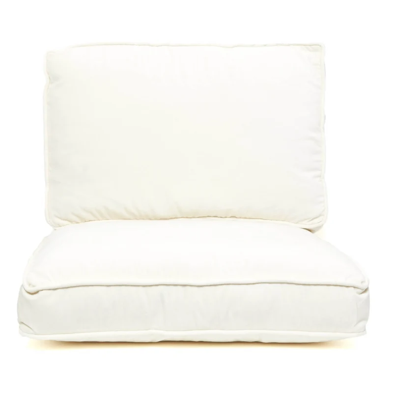 Housse seule Fauteuil Croisette Coton blanc