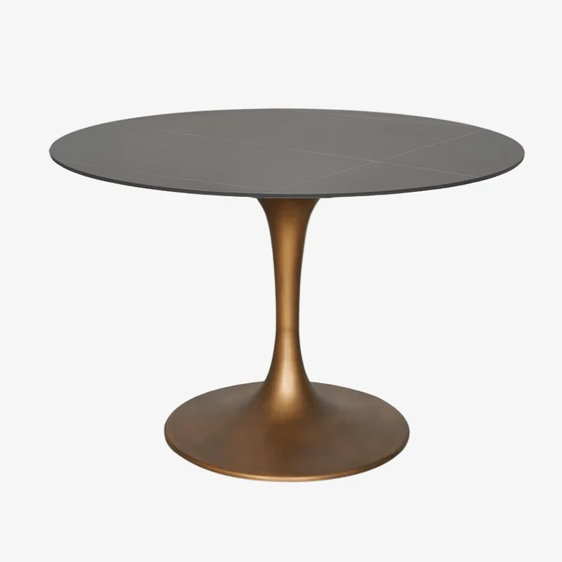 Mesa de comedor Tuli cobre piedra sinterizada