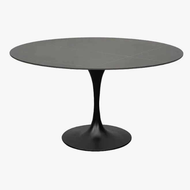 Mesa de comedor Tuli negra piedra sinterizada